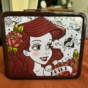 Loungefly Ariel the Little Mermaid Disney Tin Lunchbox